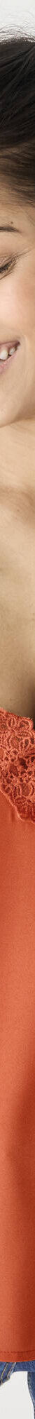 Caraco uni col V dentelle (paprika) Caraco uni col V dentelle (paprika)
